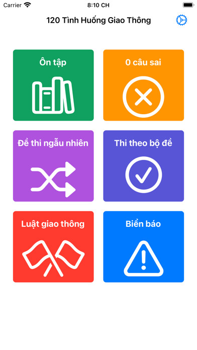Emulate iPhone app 120 Tình Huống Mô Phỏng (GPLX) using MyAndroid Emulate iPhone app 120 Tình Huống Mô Phỏng (GPLX) using MyAndroid
