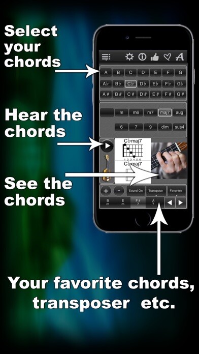Emulate iPhone app 120 Ukulele Chords LR using MyAndroid Emulate iPhone app 120 Ukulele Chords LR using MyAndroid