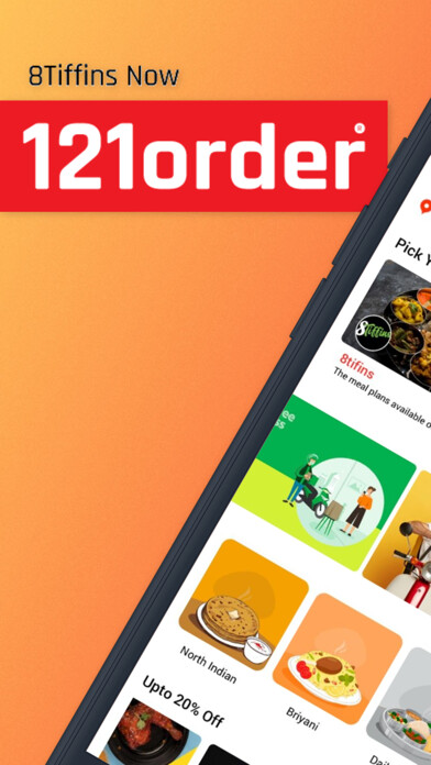Emulate iPhone app 121order - Formerly 8Tiffins using MyAndroid Emulate iPhone app 121order - Formerly 8Tiffins using MyAndroid