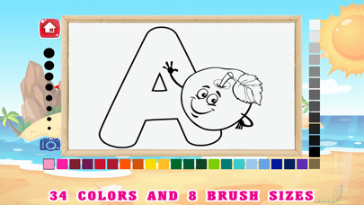 Emulate iPhone app 123 ABC Alphabet Kids Coloring Book Free - Phonics using MyAndroid Emulate iPhone app 123 ABC Alphabet Kids Coloring Book Free - Phonics using MyAndroid
