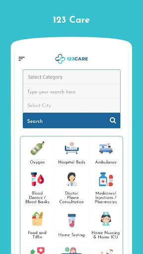 Run android online APK 123CARE from MyAndroid or emulate 123CARE using MyAndroid