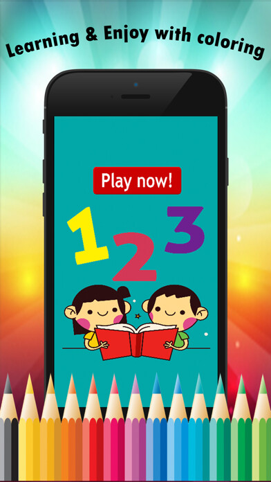 Emulate iPhone app 123 Coloring Book for children age 1-10: Learn to write and color numbers with each coloring pages game free using MyAndroid Emulate iPhone app 123 Coloring Book for children age 1-10: Learn to write and color numbers with each coloring pages game free using MyAndroid