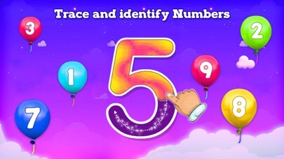 Emulate iPhone app 123 Counting & Tracing Numbers using MyAndroid