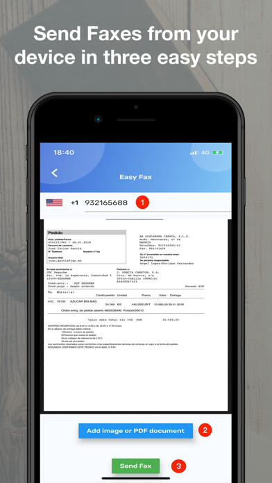 Emulate iPhone app 123 Fax - Send fax from phone using MyAndroid Emulate iPhone app 123 Fax - Send fax from phone using MyAndroid