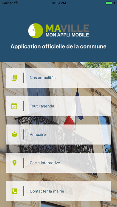 Emulate iPhone app 123Mairie using MyAndroid Emulate iPhone app 123Mairie using MyAndroid