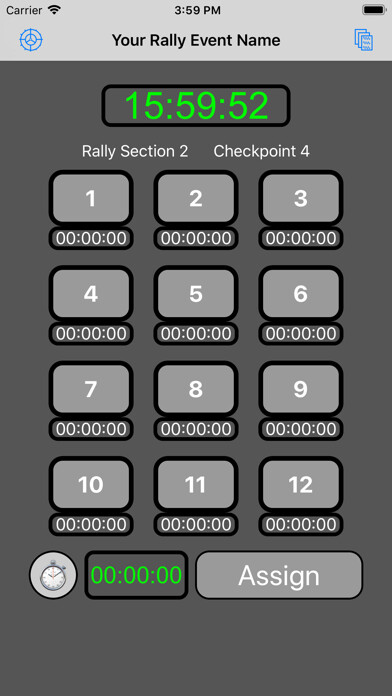 Emulate iPhone app 12 Car Rally Timer using MyAndroid Emulate iPhone app 12 Car Rally Timer using MyAndroid