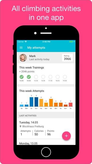 Emulate iPhone app 12Climb using MyAndroid Emulate iPhone app 12Climb using MyAndroid