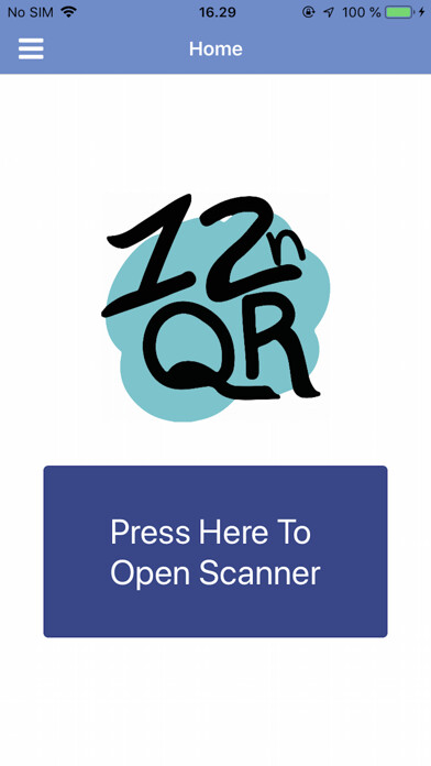 Emulate iPhone app 12N QR Scan using MyAndroid