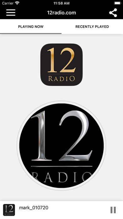 Emulate iPhone app 12radio.com using MyAndroid