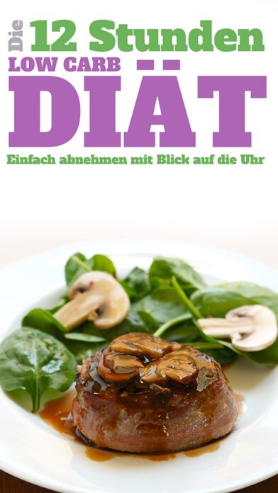Emulate iPhone app 12-Stunden-Low-Carb-Diät - Einfach abnehmen ohne Jo-Jo-Effekt using MyAndroid