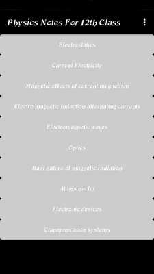 Emulate Android APK 12th class physics notes Emulate Android APK 12th class physics notes