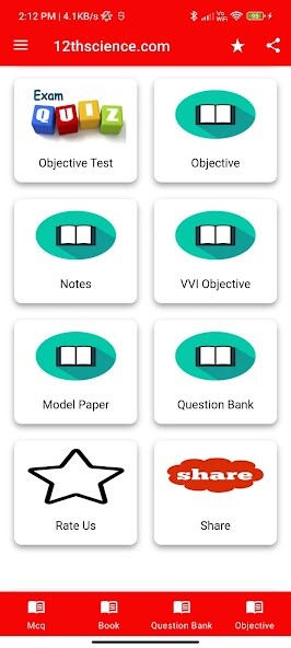 Run android online APK 12th Objective Science 2023 from MyAndroid or emulate 12th Objective Science 2023 using MyAndroid