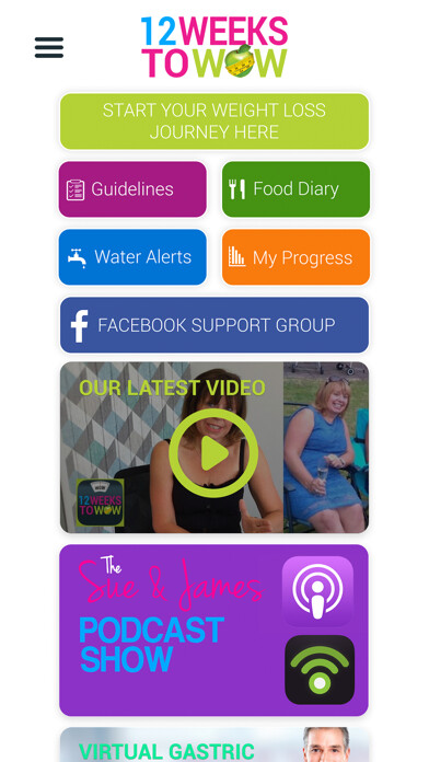 Emulate iPhone app 12 Weeks to Wow Weight Loss using MyAndroid Emulate iPhone app 12 Weeks to Wow Weight Loss using MyAndroid
