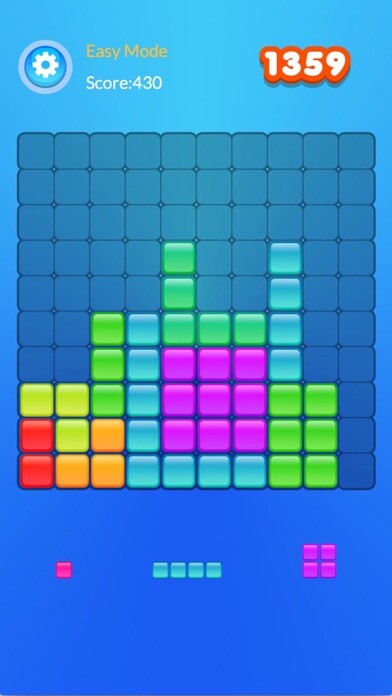 Emulate iPhone app 1359 Block Puzzle using MyAndroid