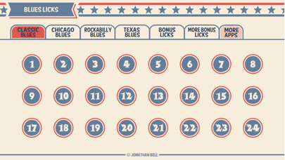 Emulate iPhone app 144 Blues Guitar Licks using MyAndroid Emulate iPhone app 144 Blues Guitar Licks using MyAndroid