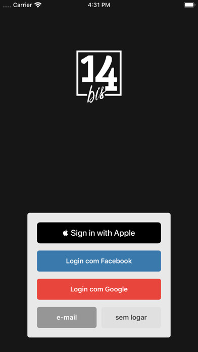 Emulate iPhone app 14 Bis Bar using MyAndroid