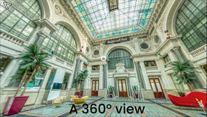 Emulate iPhone app 14 rue Bergère in 360° using MyAndroid