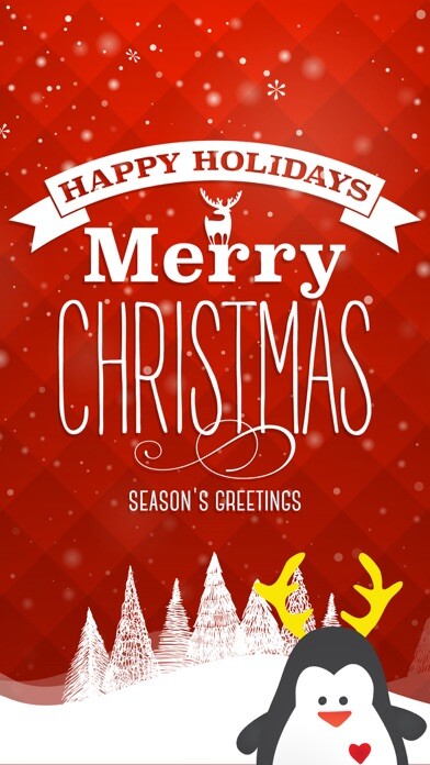 Emulate iPhone app 150+ PREMIUM Christmas Sticker using MyAndroid