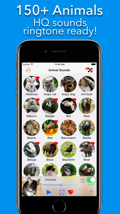 Emulate iPhone app 150+ Sounds of Animals using MyAndroid Emulate iPhone app 150+ Sounds of Animals using MyAndroid