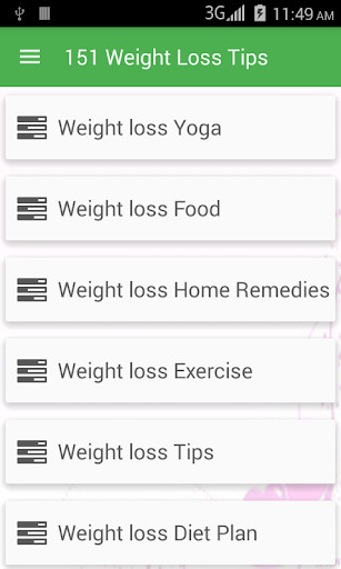 Run android online APK 151 Weight Loss Tips from MyAndroid or emulate 151 Weight Loss Tips using MyAndroid