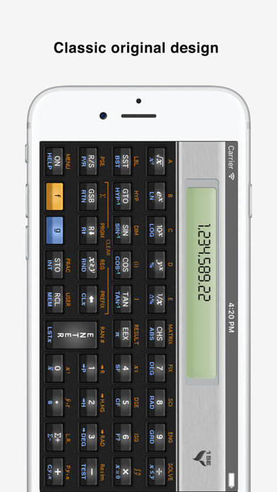 Emulate iPhone app 15C Pro Scientific Calculator using MyAndroid Emulate iPhone app 15C Pro Scientific Calculator using MyAndroid