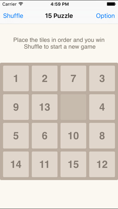 Emulate iPhone app 15 Puzzle Challenge HD - Traditional Number Tile Puzzles Game using MyAndroid Emulate iPhone app 15 Puzzle Challenge HD - Traditional Number Tile Puzzles Game using MyAndroid