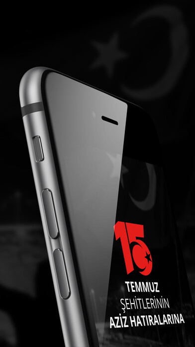 Emulate iPhone app 15 Temmuz Şehitler Makamı Dijital Mobil Uygulaması using MyAndroid
