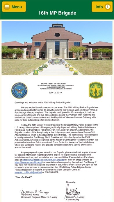 Emulate iPhone app 16th MP Brigade using MyAndroid Emulate iPhone app 16th MP Brigade using MyAndroid