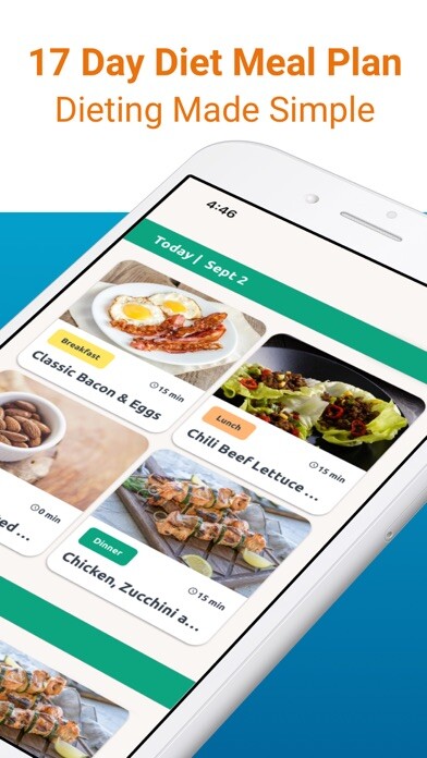 Emulate iPhone app 17 Day Diet Meal Plan using MyAndroid Emulate iPhone app 17 Day Diet Meal Plan using MyAndroid