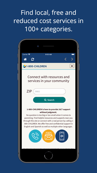 Run android online APK 1800ChildrenKS from MyAndroid or emulate 1800ChildrenKS using MyAndroid