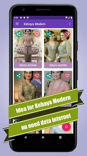 Run android online APK 180 Inspiration to the Latest Modern Kebaya Model from MyAndroid or emulate 180 Inspiration to the Latest Modern Kebaya Model using MyAndroid