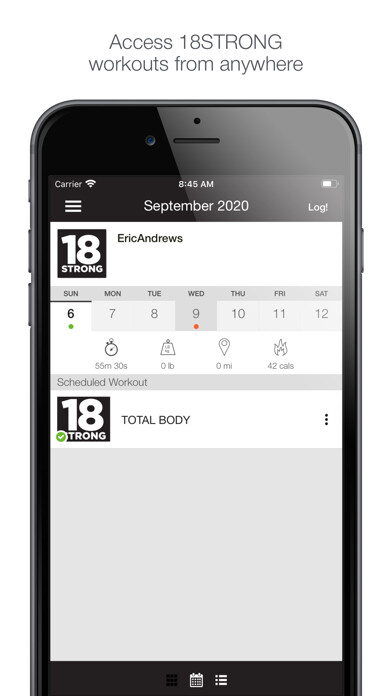 Emulate iPhone app 18STRONG using MyAndroid Emulate iPhone app 18STRONG using MyAndroid