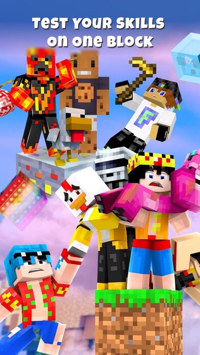 Emulate iPhone app 1 Block Survival for Minecraft using MyAndroid Emulate iPhone app 1 Block Survival for Minecraft using MyAndroid