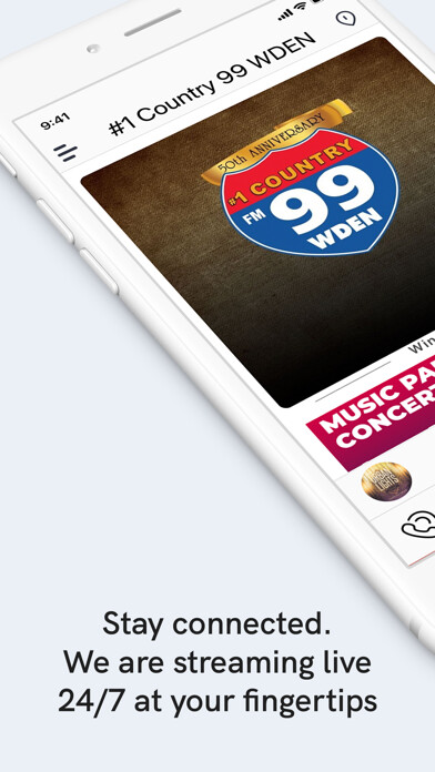 Emulate iPhone app #1 Country 99 WDEN using MyAndroid Emulate iPhone app #1 Country 99 WDEN using MyAndroid