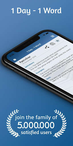 Run android online APK 1 Day - 1 Word : Improve your vocabulary from MyAndroid or emulate 1 Day - 1 Word : Improve your vocabulary using MyAndroid