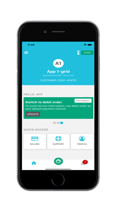 Emulate iPhone app 1-grid.com using MyAndroid