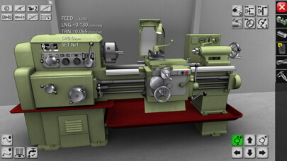Emulate iPhone app 1K62 Lathe Simulator using MyAndroid Emulate iPhone app 1K62 Lathe Simulator using MyAndroid