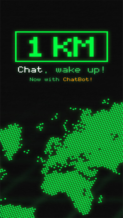 Emulate iPhone app 1 KM - AI Chatbot & Strangers using MyAndroid Emulate iPhone app 1 KM - AI Chatbot & Strangers using MyAndroid