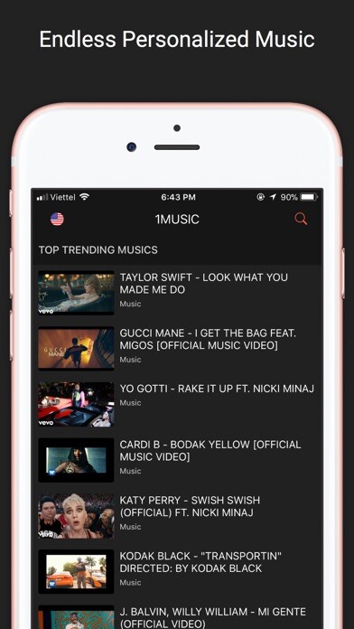 Emulate iPhone app 1Music - Live With Music using MyAndroid Emulate iPhone app 1Music - Live With Music using MyAndroid
