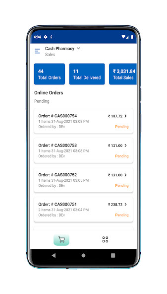 Run android online APK 1Pharmacy - Retailer from MyAndroid or emulate 1Pharmacy - Retailer using MyAndroid