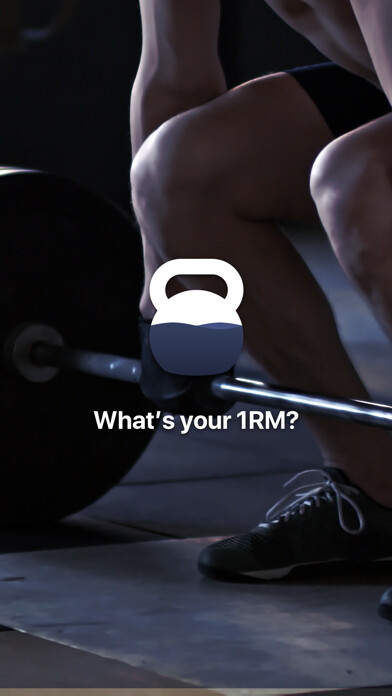Emulate iPhone app 1RM: Weightlifting Calculator using MyAndroid