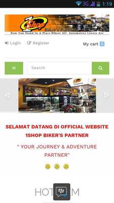 Emulate Android APK 1Shop Bikers Partner