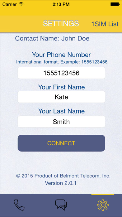 Emulate iPhone app 1Sim Connect using MyAndroid Emulate iPhone app 1Sim Connect using MyAndroid