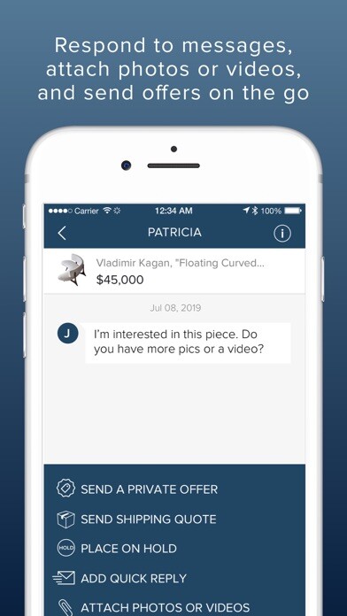 Emulate iPhone app 1stDibs Tools for Dealers using MyAndroid Emulate iPhone app 1stDibs Tools for Dealers using MyAndroid