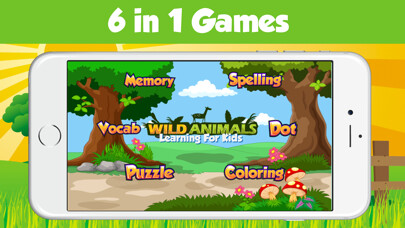 Emulate iPhone app 1st Grade Vocabulary Words - Wild Animals Learning using MyAndroid Emulate iPhone app 1st Grade Vocabulary Words - Wild Animals Learning using MyAndroid
