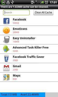 Emulate Android APK 1-Tap Clean Cache