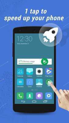 Emulate Android APK 1tap Clean (Junk Cleaner)