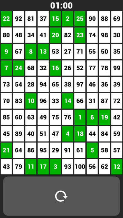 Emulate iPhone app 1 to 100 Numbers Full Version using MyAndroid Emulate iPhone app 1 to 100 Numbers Full Version using MyAndroid
