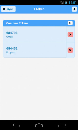 Run android online APK 1Token from MyAndroid or emulate 1Token using MyAndroid