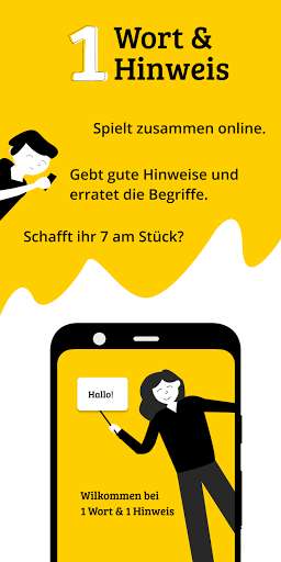 Run android online APK 1 Wort & 1 Hinweis - Das Online Koop Teamspiel from MyAndroid or emulate 1 Wort & 1 Hinweis - Das Online Koop Teamspiel using MyAndroid